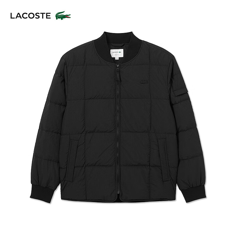 LACOSTE法国鳄鱼男装24秋季新款时尚保暖羽绒服外套|BH0650