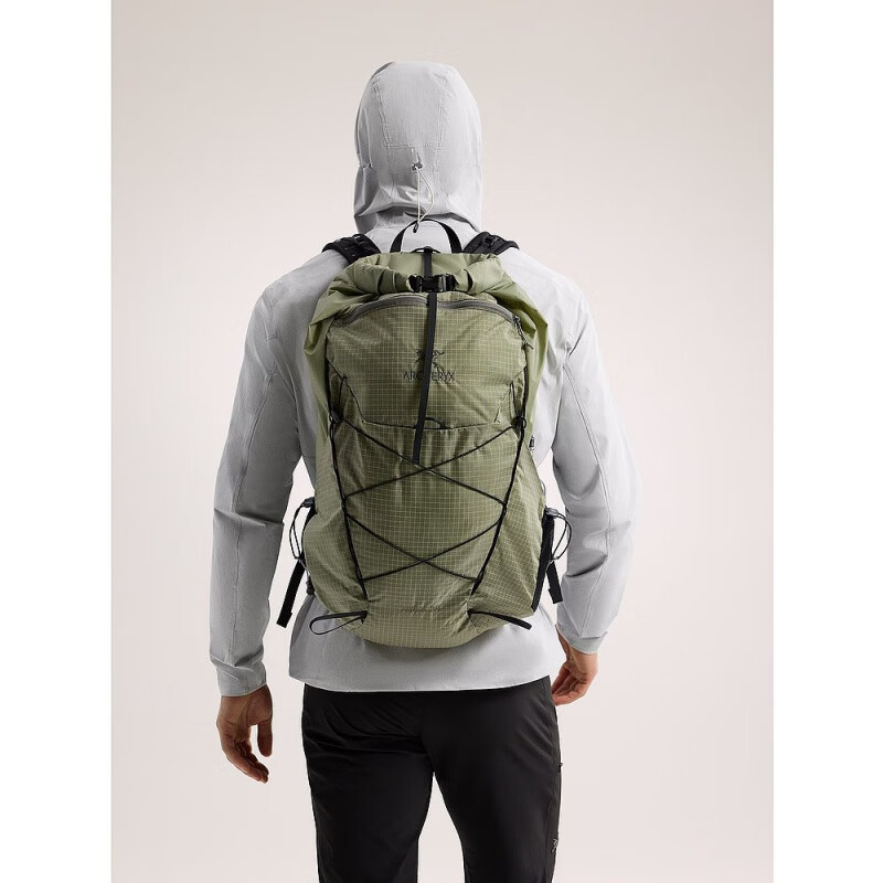 始祖鸟（ARC’TERYX）AERIOS 35L BACKPACK 男女户外徒 球藻绿/幽雾绿Chloris/Forage REG