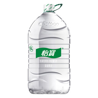 怡宝饮用水非矿泉水5L*4桶/箱整箱装渠道款