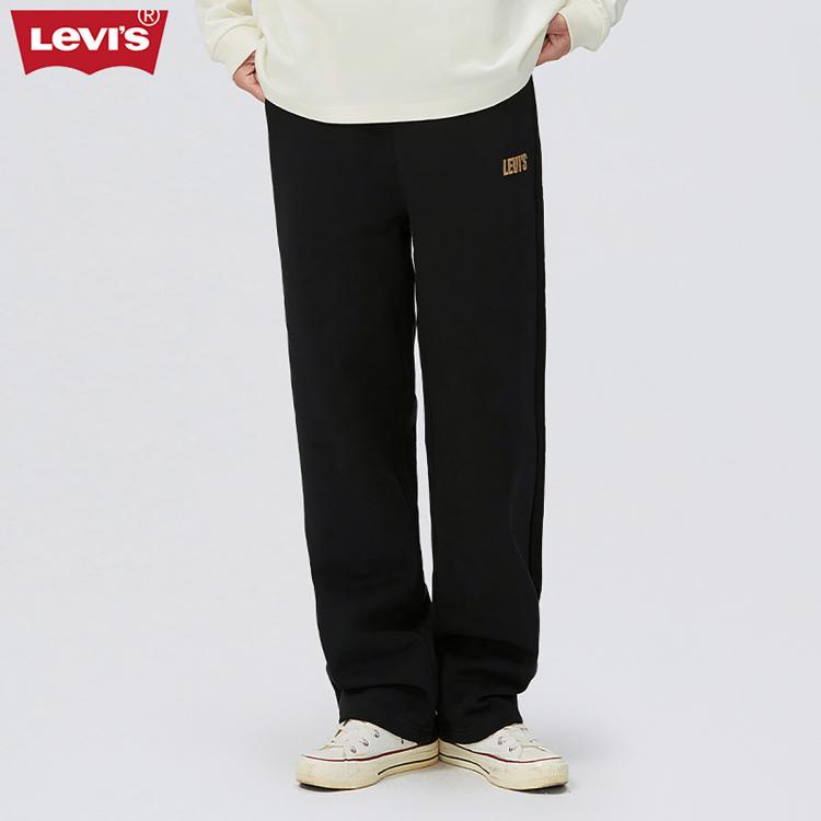 Levi's李维斯24春夏男女抽绳休闲裤简约舒适百搭卫裤