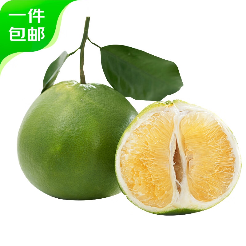 京鲜生 福建青皮葡萄柚  单果400g起 生鲜水果 源头直发 包邮