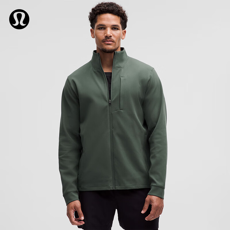 lululemon丨Sojourn 男士夹克 芯吸 LM3CZOS 幽深丛林绿 L