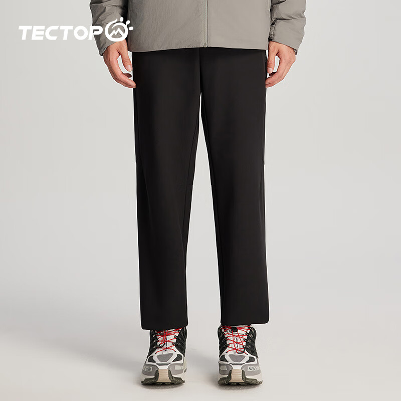 探拓户外冲锋裤 男秋冬休闲裤 防寒登山长裤