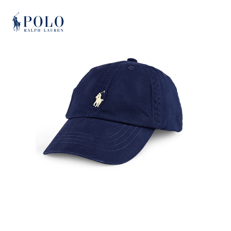 Polo Ralph Lauren 拉夫劳伦男女童 经典款斜纹棒球帽RL32710 410-海军蓝 男童 8-20岁