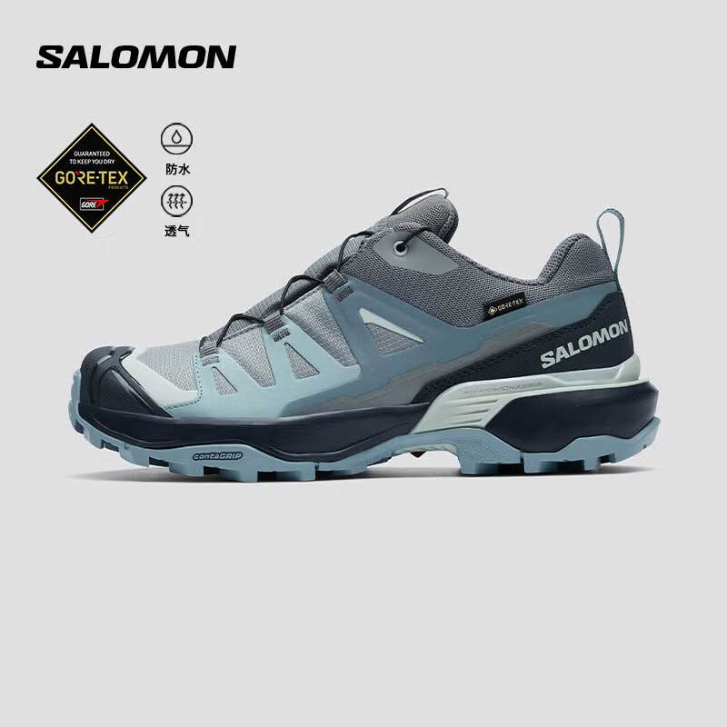 萨洛蒙（Salomon）女款 户外运动舒适耐磨防水透气登山徒步鞋 X ULTRA 360 GTX  474493