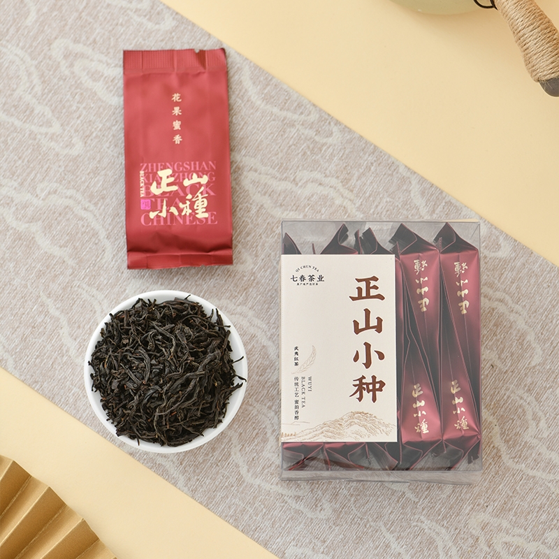 七春武夷山红茶正山小种50g茶叶自己喝浓香型口粮茶