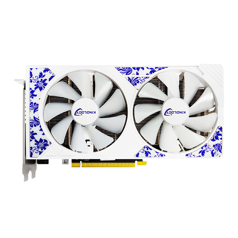 卡诺基 RX580 8G/4G 2048SP DDR5 吃鸡游戏家用办公台式显卡 RX580 4G青花双热管单HDMI(跑分16W)