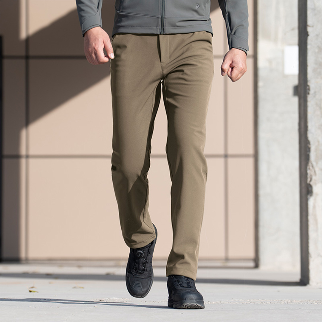 龙牙 二代隐烈防风保暖加绒加厚软壳裤