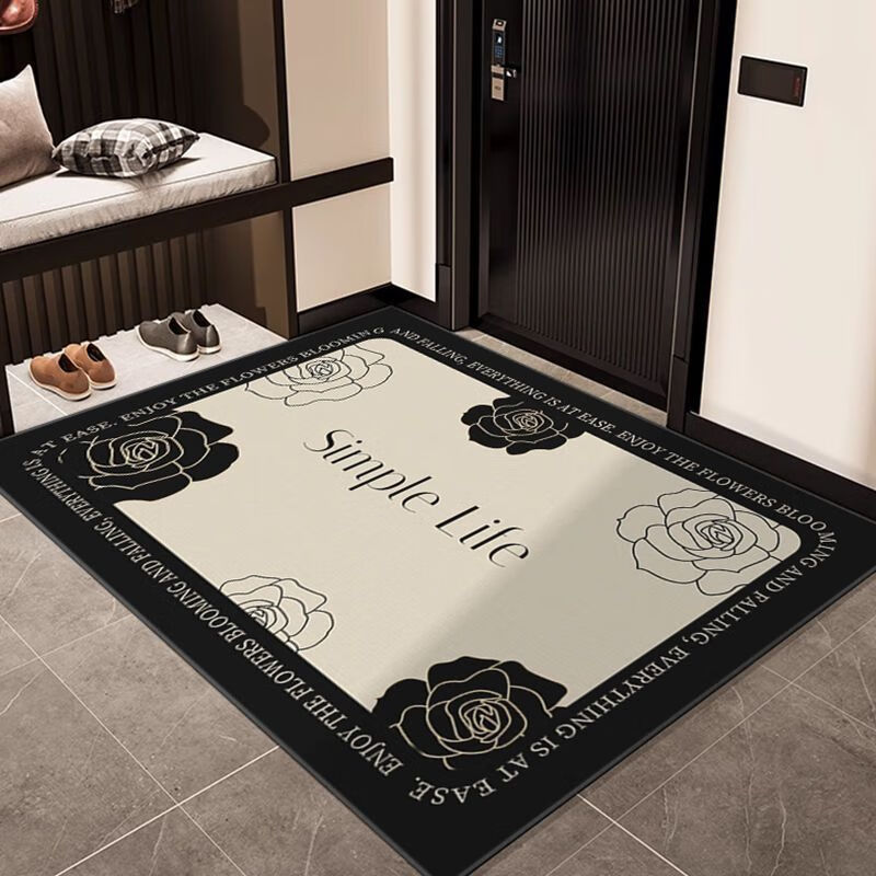 KAYE入户门地垫进门玄关垫子客厅卧室耐脏防滑垫耐磨可裁剪大门口脚垫   cm