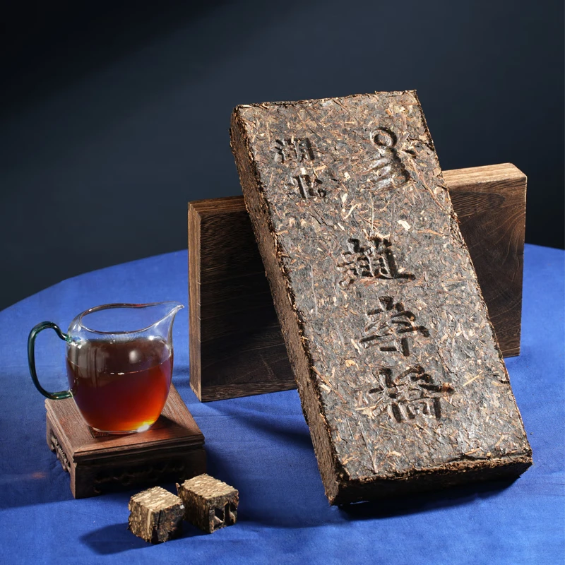 赵李桥 ZHAO LI QIAO-TEA红茶紧压米砖茶叶礼盒 口粮茶砖黑茶熬奶茶湖北赤壁羊楼洞 【16年老料】老味道1700g