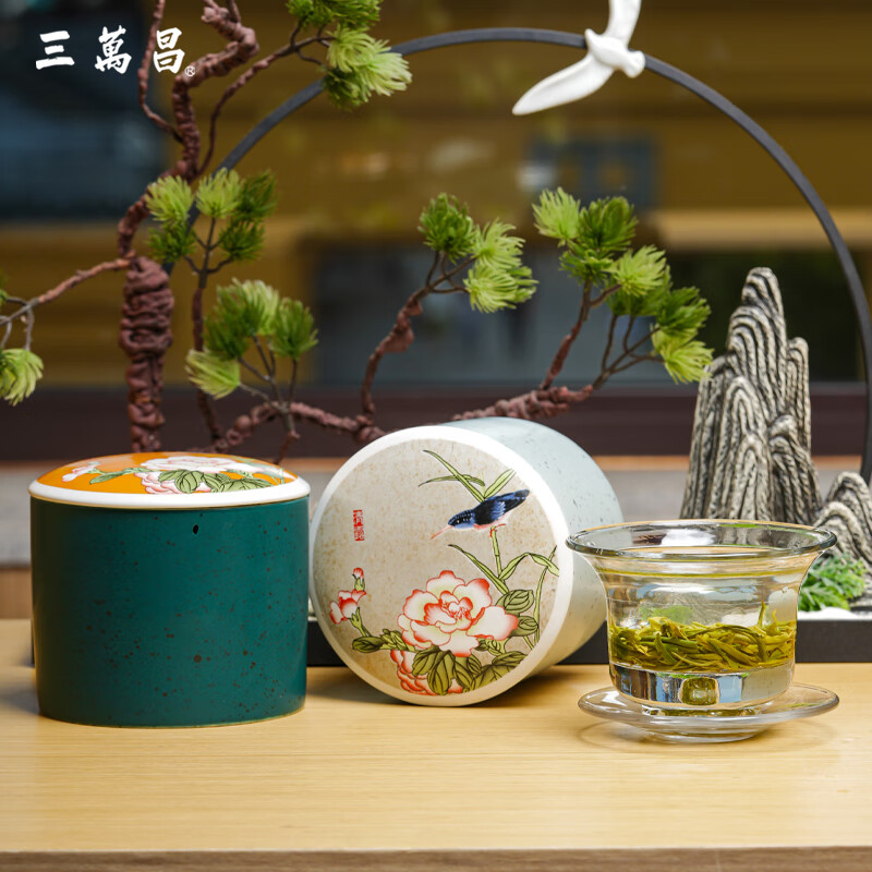 三万昌2024洞庭碧螺春新茶明前特级绿茶长辈特产茶叶礼盒200g