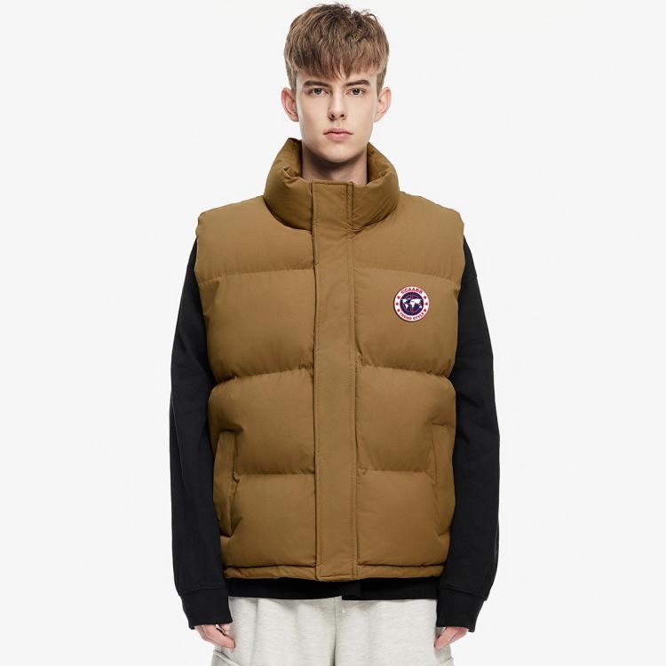 it ccaabb冬季立领棉服马夹男宽松保暖休闲男式马甲外套