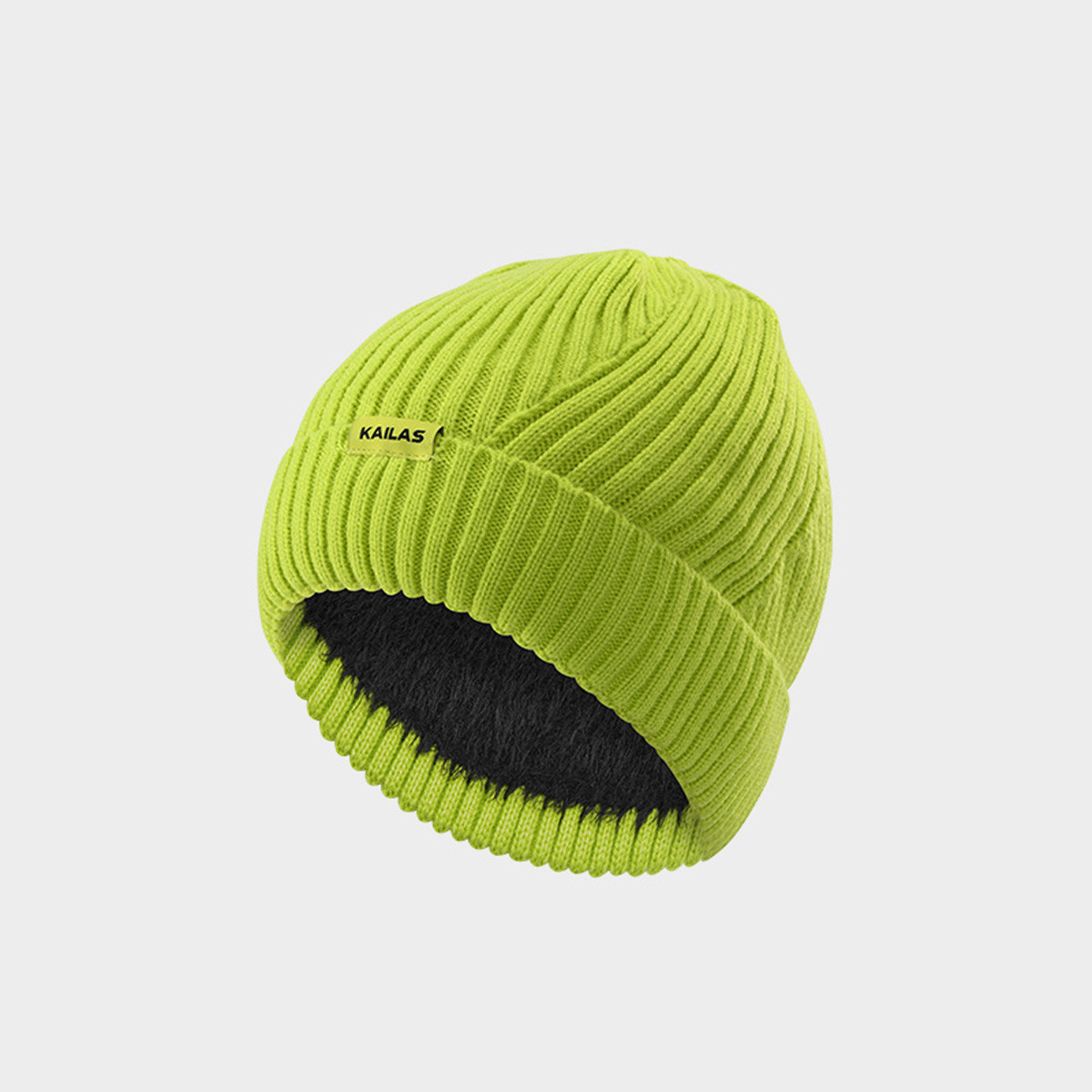 KAILAS滑雪罗纹针织帽保暖户外运动登山徒步