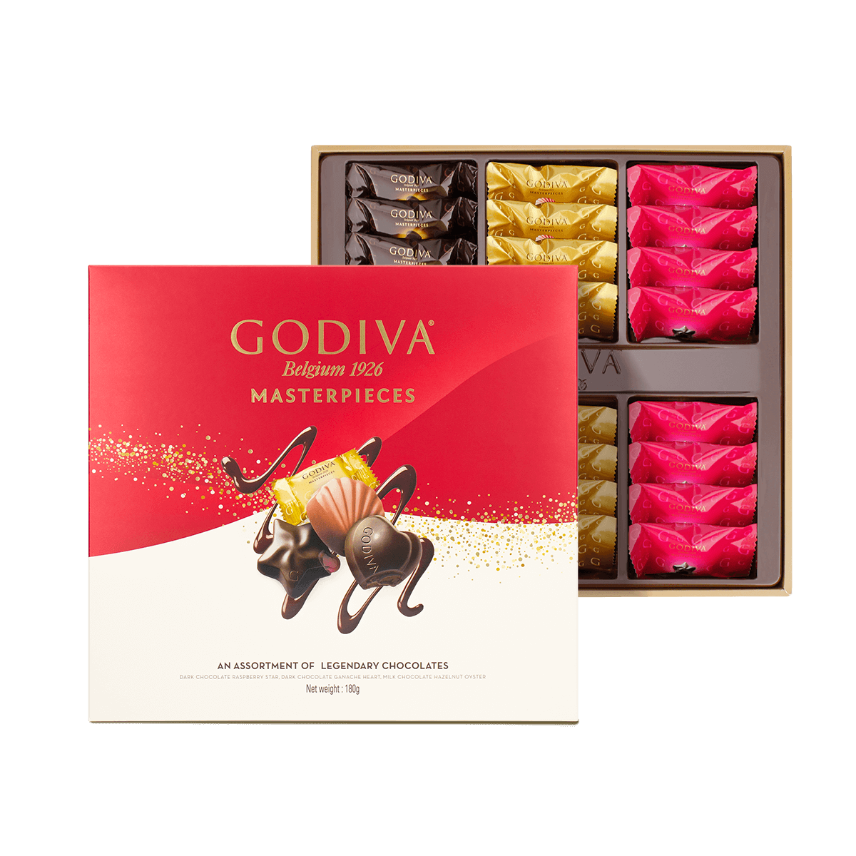 godiva经典大师系列巧克力24颗礼盒