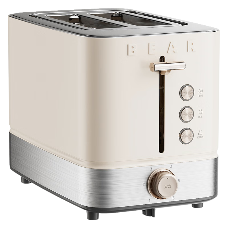 小熊（Bear）烤面包机三明治机吐司机多士炉早餐机家用加热小型全自动吐司DSL-F02H5