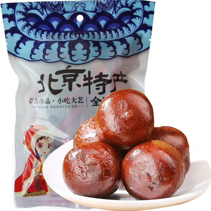 御食园 大山楂球 山楂丸北京特产山楂丸 酸甜可口美味山楂 *1袋