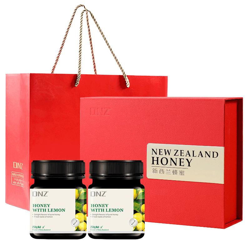 DNZ新西兰柠檬蜜250g*2蜂蜜礼盒佳品长辈客户