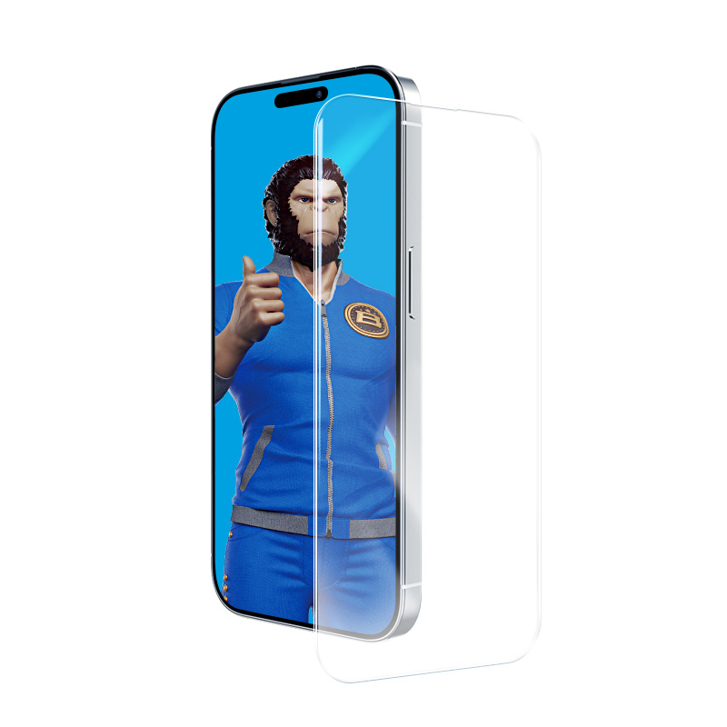 蓝猩适用苹果16钢化膜iphone15promax手机膜14全屏覆盖13保护12贴膜pro防尘mini防摔大康宁plus猩猩高清防窥