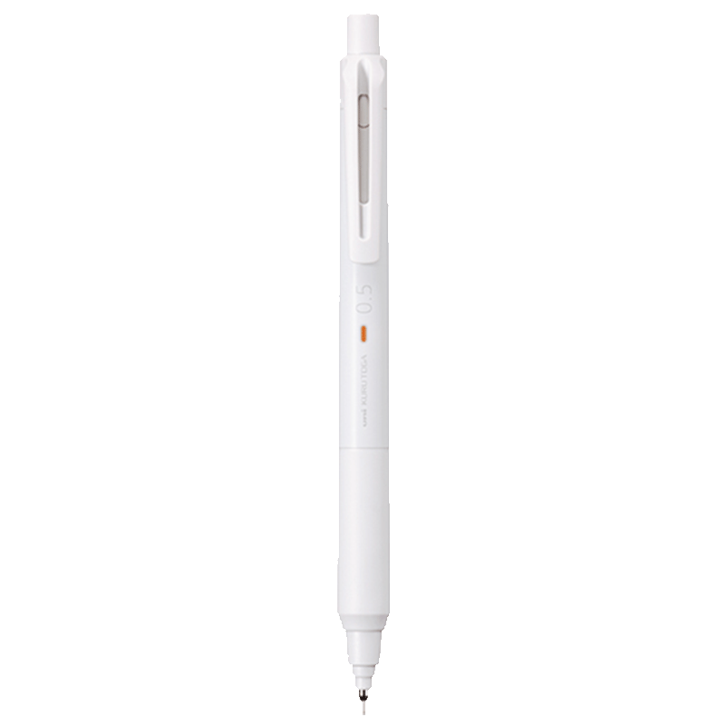 三菱（三菱铅笔 uni）黑科技铅芯自转自动铅笔升级版KURU TOGA不易断芯学生书写刷题活动铅笔 M5-KS 浅灰杆