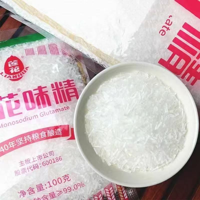 莲花味精1kg*3袋无盐大袋商用家用无盐味精0添加大包装味精颗粒型