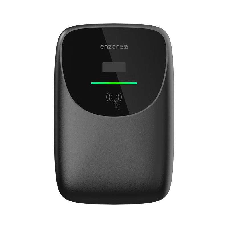 恩造新能源汽车交流充电桩特斯拉比亚迪问界小鹏理想大众小米su7通用7KW充电器 极夜黑（挂桩服务）