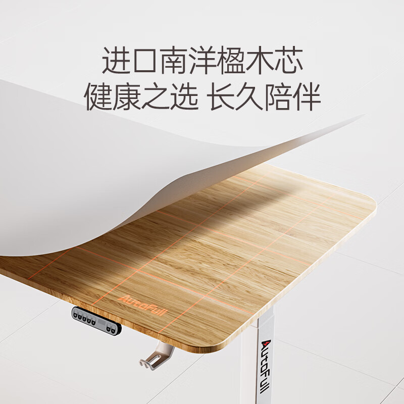 傲风A4Pro电竞桌实木电动升降电脑桌台式书桌办公桌1.2m