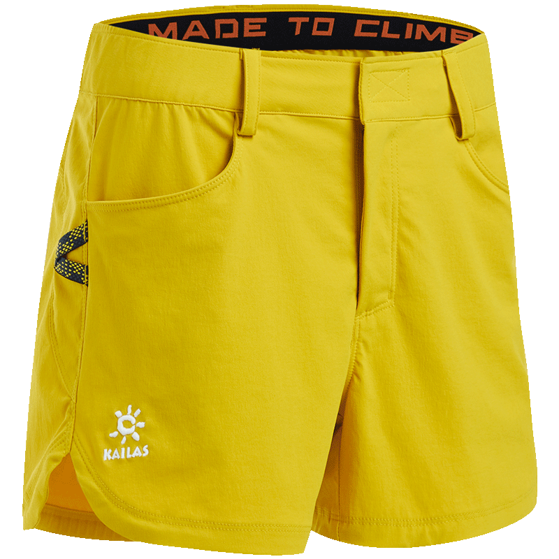 KAILAS专业9a攀岩裤女短裤夏防泼耐磨双刀速干裤户外运动徒步裤