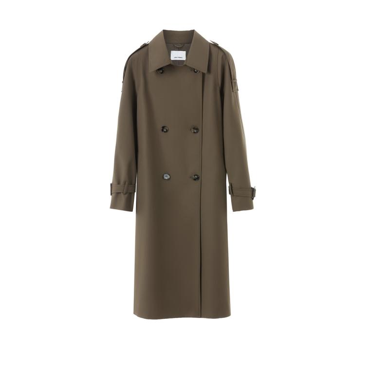 大衣复古设计感通勤春秋季高级感气质赫本风外套风衣