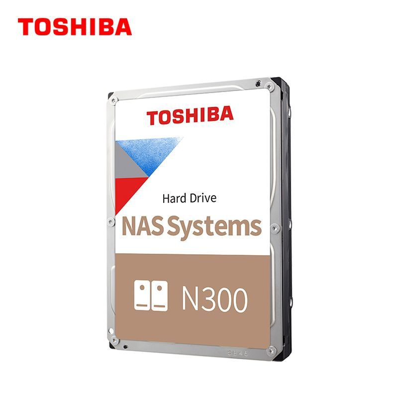 东芝TOSHIBA nas硬盘8tb n300 垂直cmr 3.5寸内置机械硬盘4tb 16t