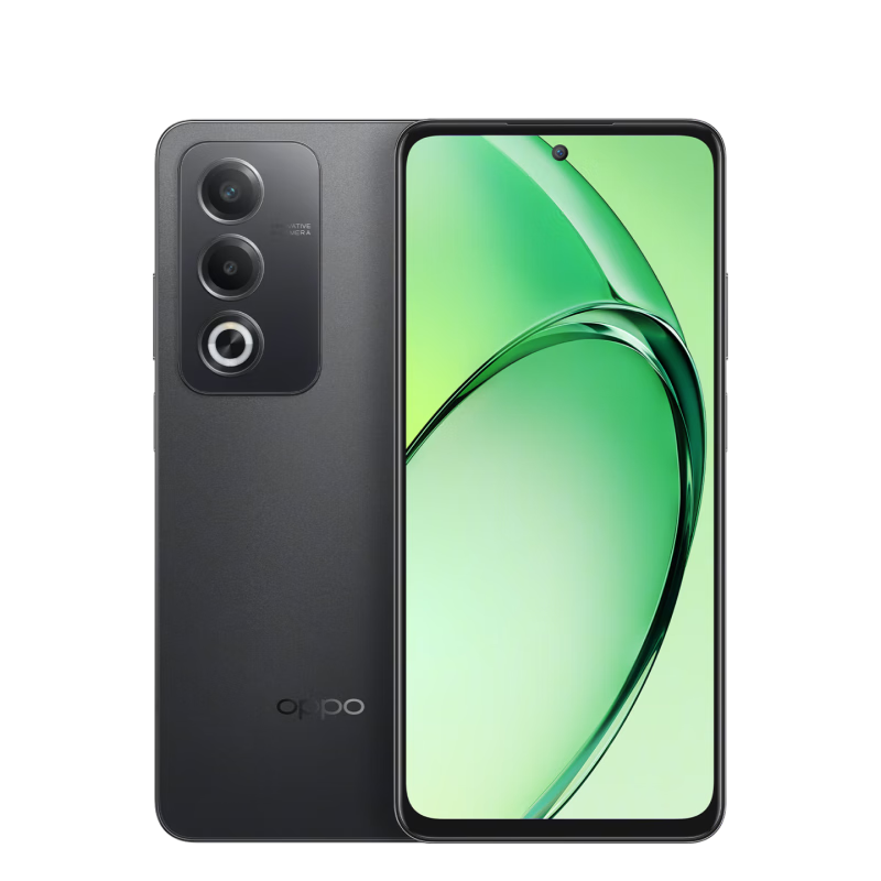 OPPOA3 活力版 超抗摔金刚石架构 超四年耐用大电池 超大内存 雾海黑 12GB+512GB【赠话费券】 