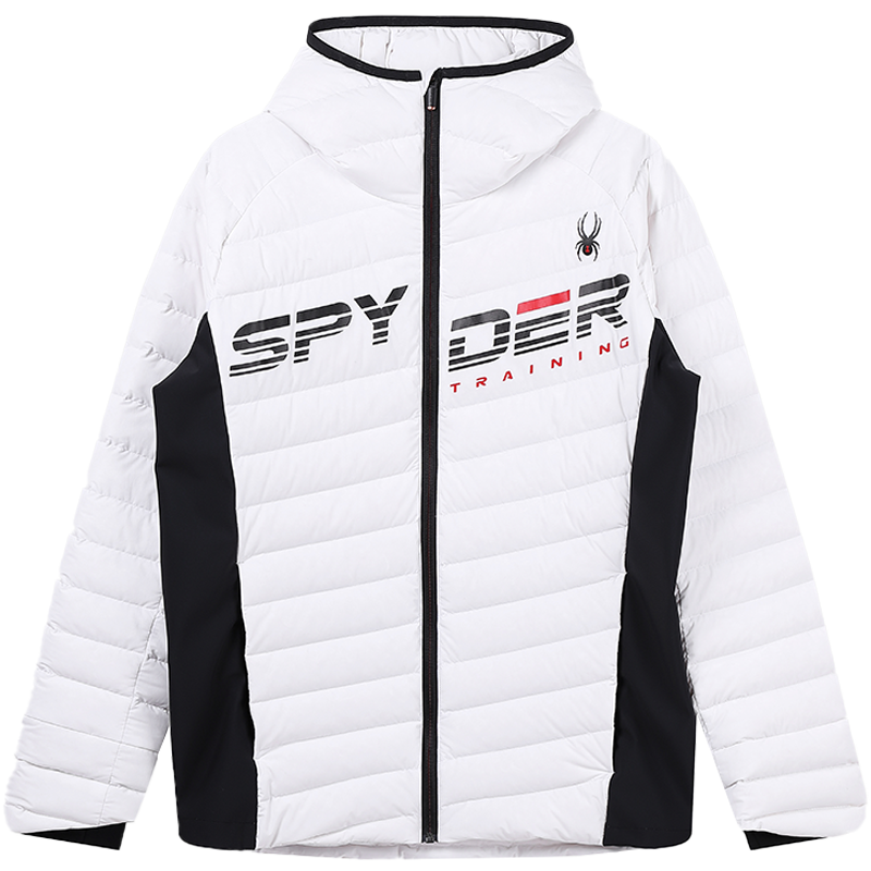  SPYDER 轻薄环保白鹅绒 男士羽绒外套