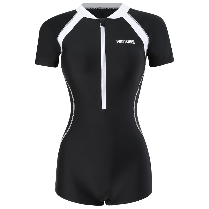 亦美珊竞速游泳衣女泡温泉2025年新款爆款连体专业训练速干保守显瘦