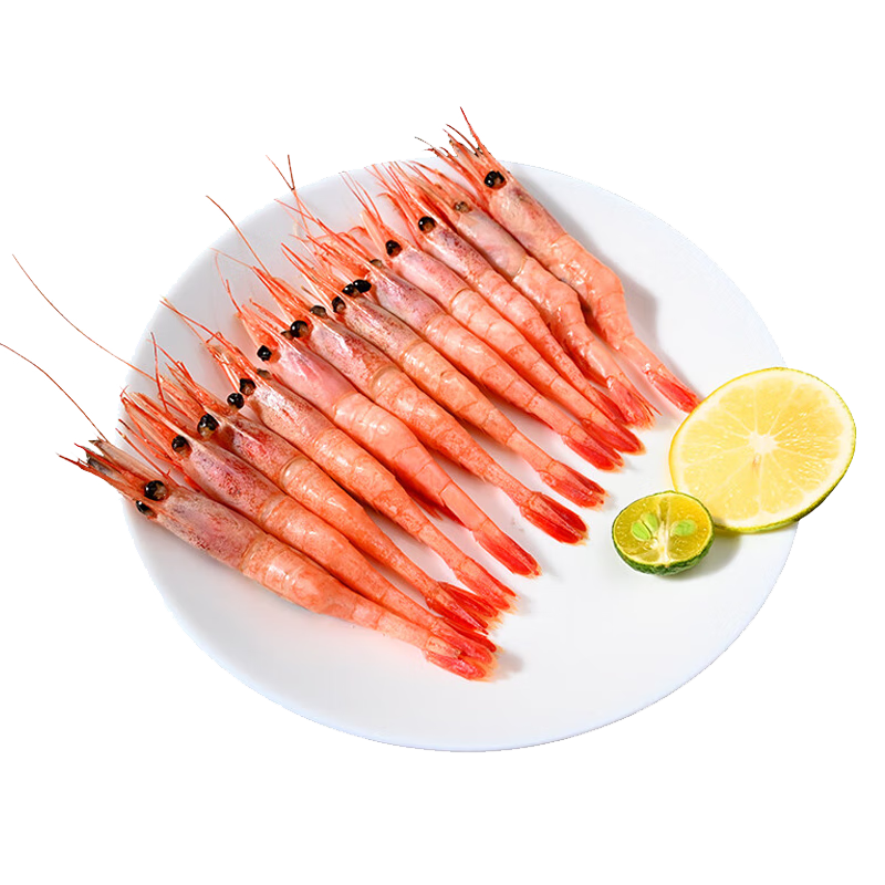  渔游记 解冻即食 北极甜虾刺身