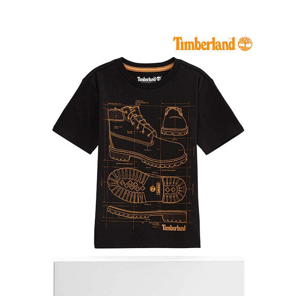 Timberland T恤 童装(4-6岁)商标/印花/T恤添柏岚