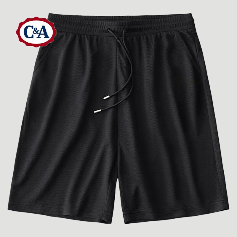 C&A网眼短裤男2025夏装高端冰丝速干篮球裤男生薄运动中裤