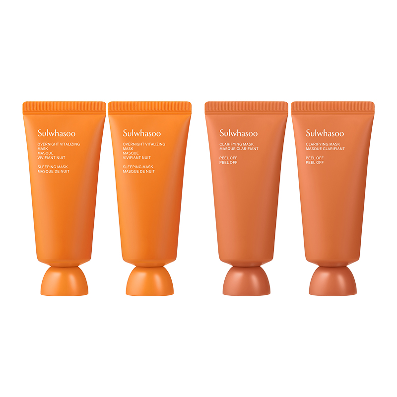 【超级桶】雪花秀与润面膜35ml*2撕拉面膜35ml*2