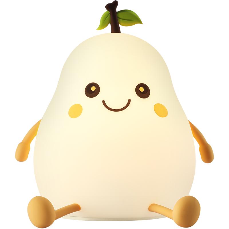 雷士 NVC小夜灯灯卧室床头睡眠儿童房台灯浪漫女生硅胶灯