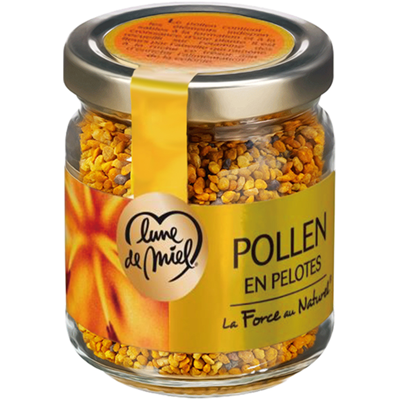 lunedemiel开启蜜月法国蜂花粉食用油菜花粉非破壁百花粉