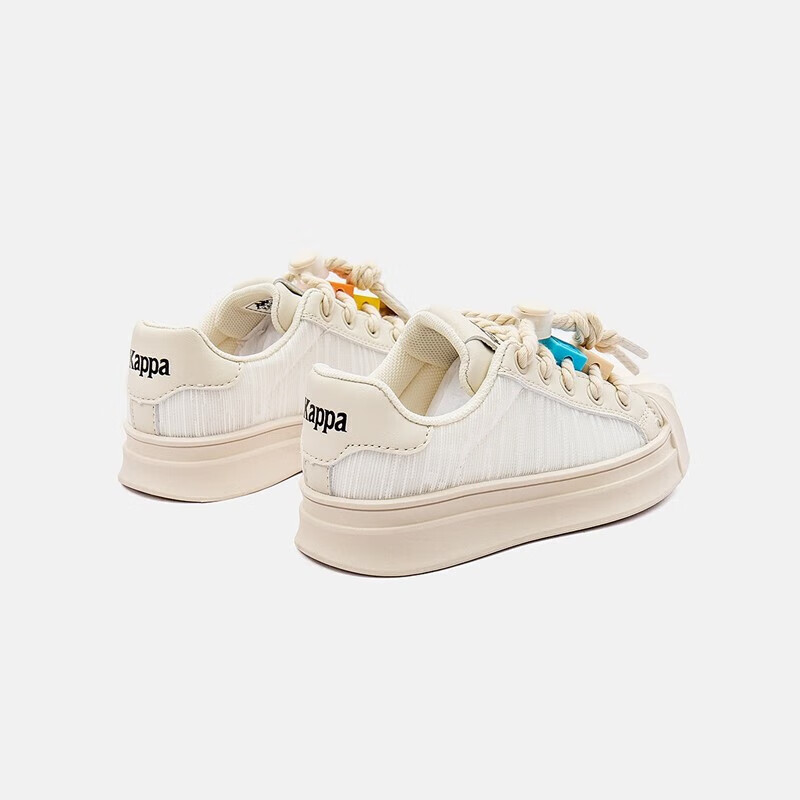 Kappa Kids卡帕童鞋儿童鞋运动鞋子百搭秋季新款休闲幼儿园小白鞋板鞋