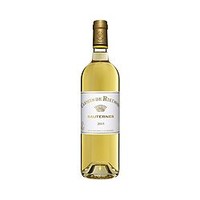 25日0点：LAFITE 拉菲 CARMES DE RIEUSSEC 丽丝 SAUTERNES 副牌 贵腐甜白葡萄酒 2014年 750ml *2件