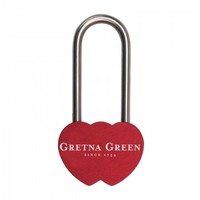 Gretna Green 格林小鎮紅色同心鎖