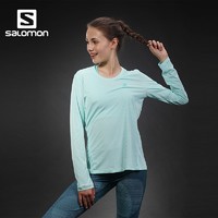 Salomon 萨洛蒙 AGILE LS TEE  M/W  男女款跑步长袖T恤