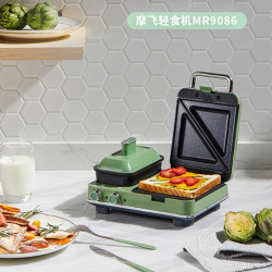 morphy richards 摩飞 早餐机 轻食机可拆洗电饼铛