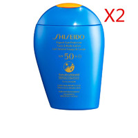 银联专享：SHISEIDO 资生堂 臻效水动力防晒乳液  SPF50 150ml*2件