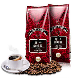 GEOGEOCAFÉ 吉意欧 摩卡咖啡豆 500g*4件+凑单品