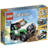 LEGO 乐高 创意百变系列 31037 水陆空三合一探险车
