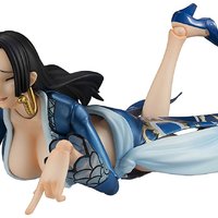 Mega House ONE PIECE 海贼王 女帝 汉库克 PVC&ABS材质 涂装可动手办（蓝色款）