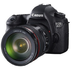  Canon 佳能 EOS 6D 单反套机（EF 24-105mm f/4L IS USM 镜头） 