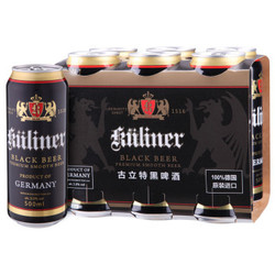 kuliner 古立特 黑啤酒 500ml*6*2件