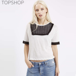 TOPSHOP 04R19IWHT 女士T恤